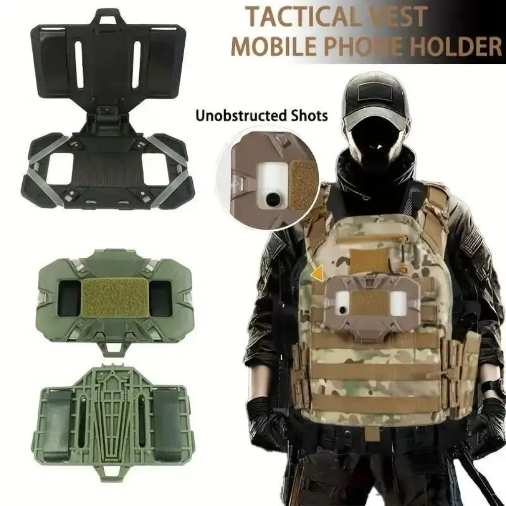 Hunting Outdoor Game - Тактический держатель для телефона MOLLE, складное