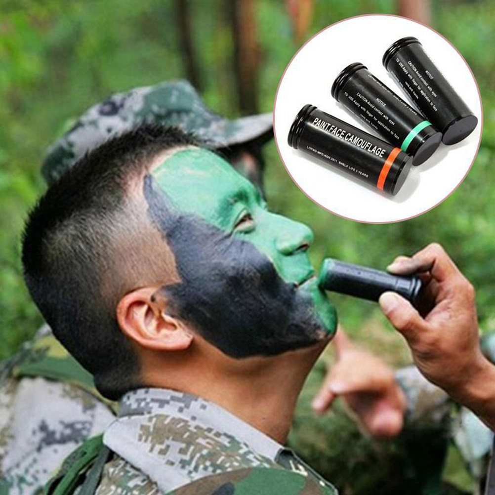 3 шт. камуфляжной краски для л – обзор и цена Camo Face Paint